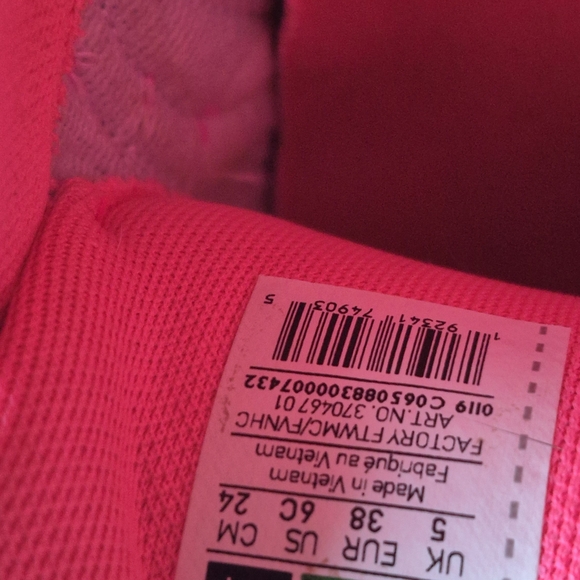 ​PUMA Cali Star "Glacial" Pink Iridescent Holographic Sneakers Women’s Size 6 - Picture 10 of 14